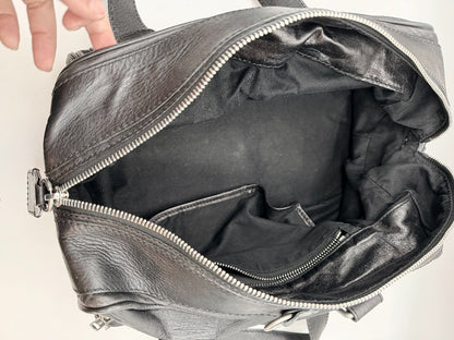 Chloe Black Leather 'Betty' Cargo Bag|2395