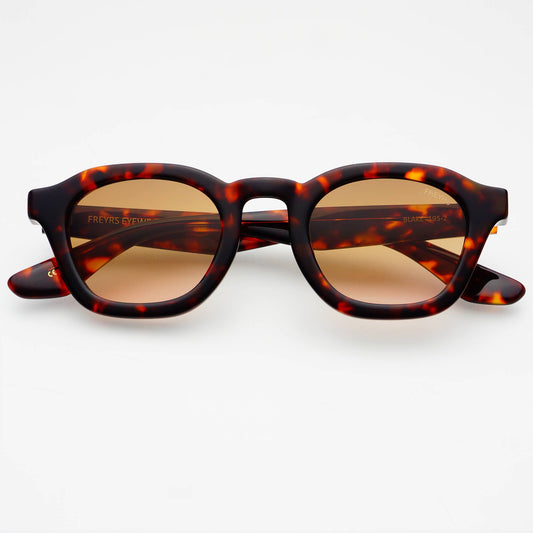 Blake Acetate Mens Round Sunglasses