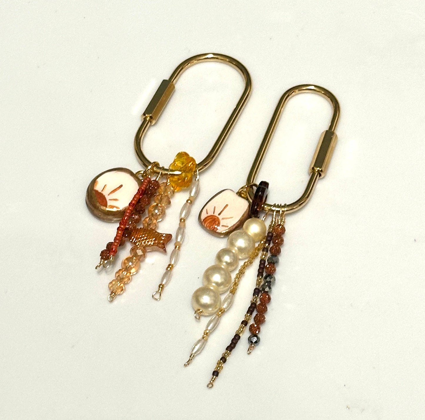 Bag Charm Key Chains 