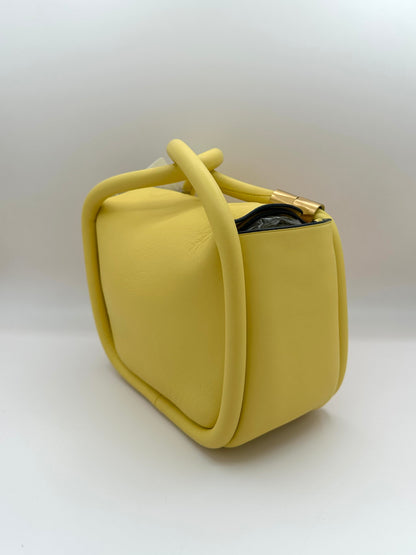 Boyy Yellow Leather 'Wonton 20' Bag