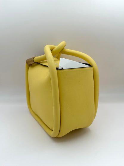 Boyy Yellow Leather 'Wonton 20' Bag