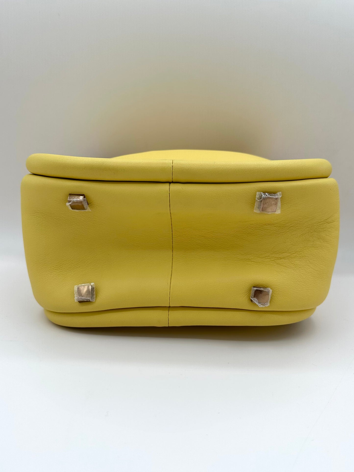 Boyy Yellow Leather 'Wonton 20' Bag
