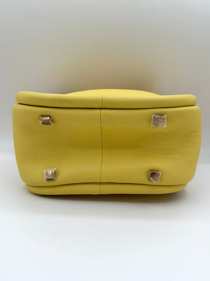 Boyy Yellow Leather 'Wonton 20' Bag