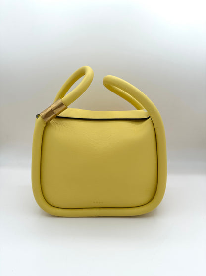 Boyy Yellow Leather 'Wonton 20' Bag