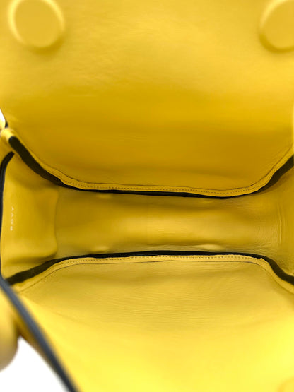 Boyy Yellow Leather 'Wonton 20' Bag