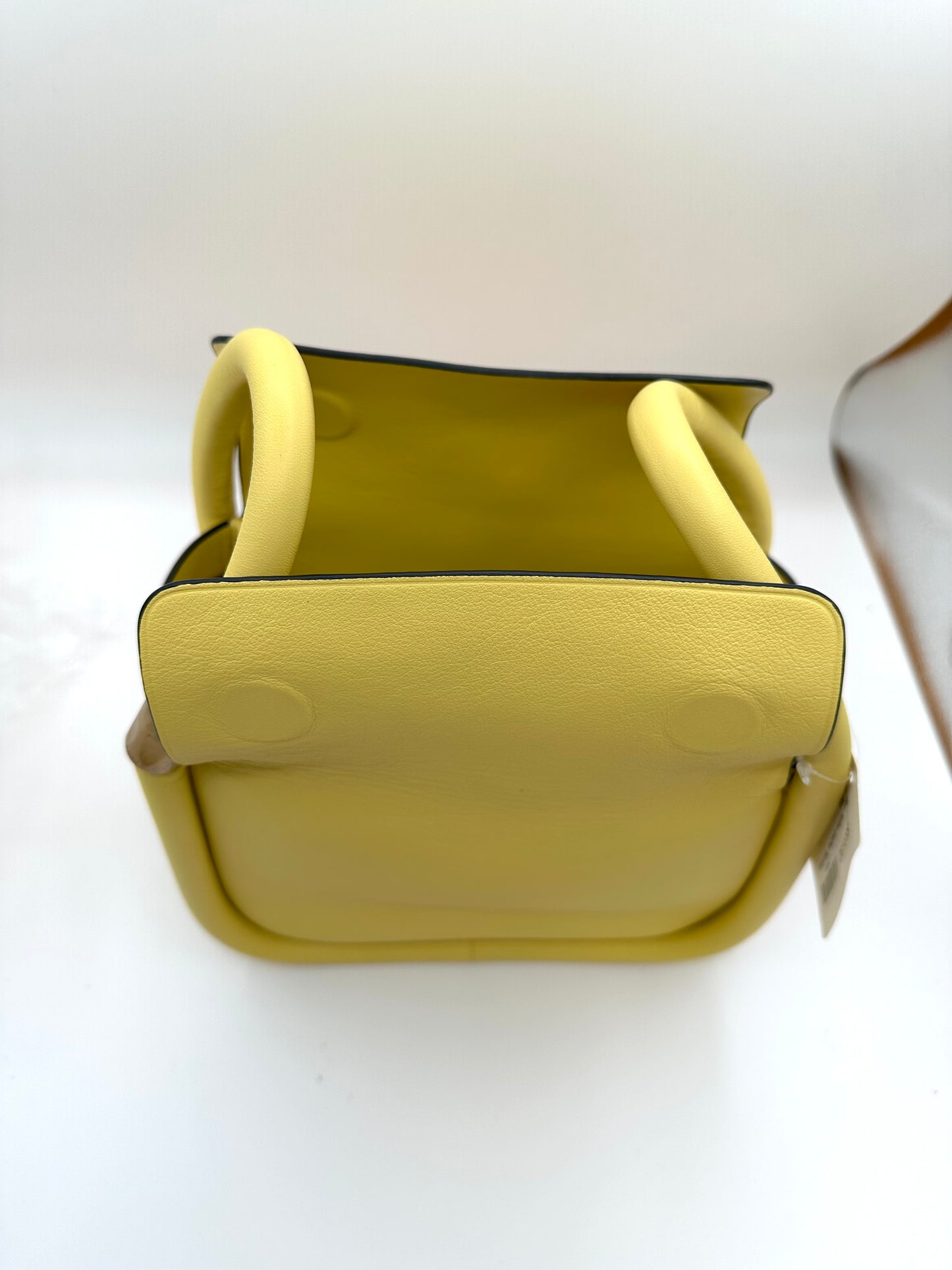 Boyy Yellow Leather 'Wonton 20' Bag