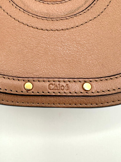 Chloé Brown Leather 'Mini Pixie' Bag