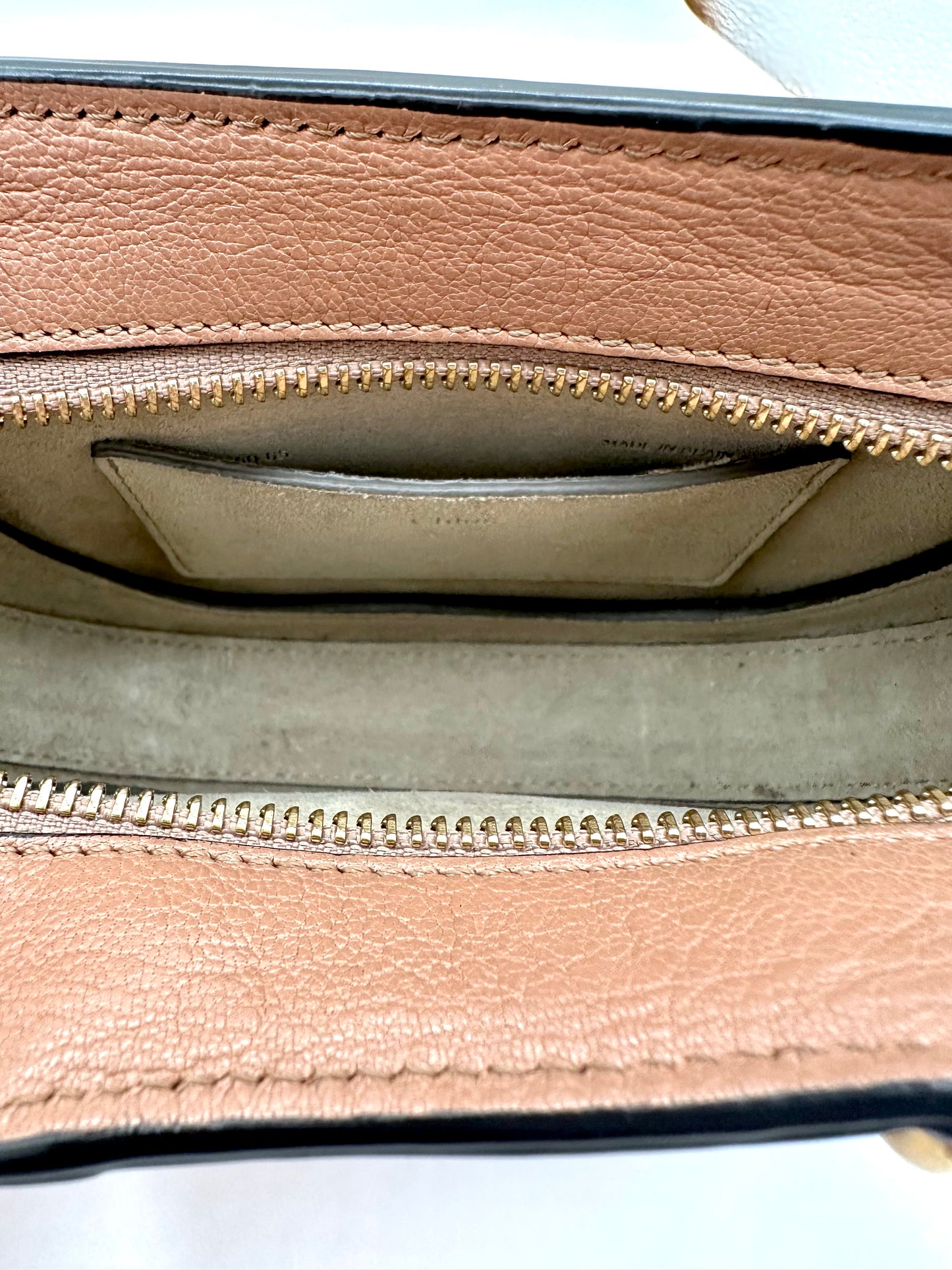 Chloé Brown Leather 'Mini Pixie' Bag