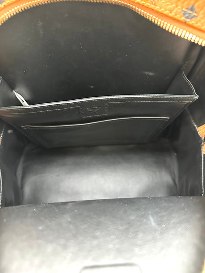 MCM Brown Visetos ‘Stark Sides’ Backpack