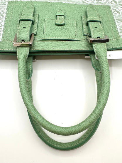 Loewe Green Repeat Anagram Small Canvas Tote