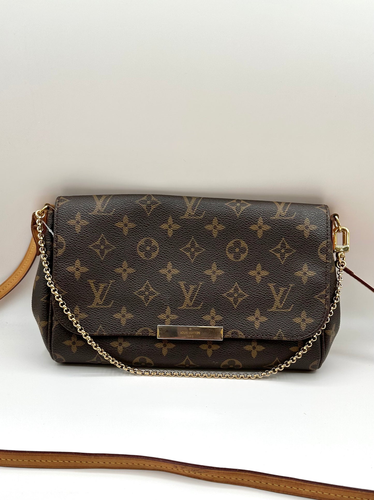 Louis Vuitton Monogram 'Favorite MM' Chain Clutch