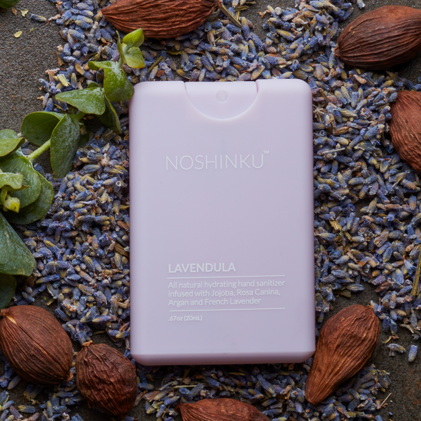 LAVENDULA ULTRA-MOISTURIZING ORGANIC POCKET HAND SANITIZER