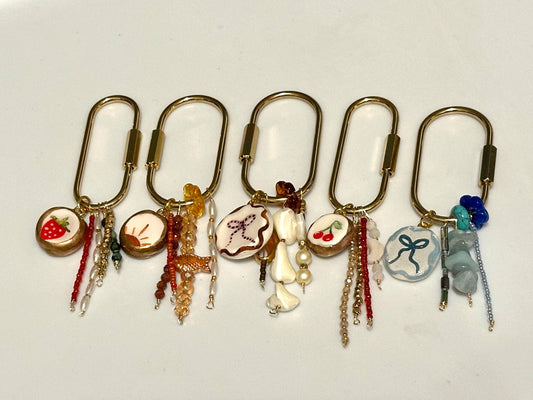Bag Charm Key Chains 